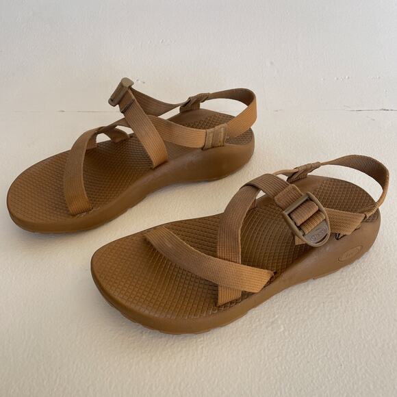 CHACO Z/1 Monochrome Brown Outdoor Sandal Womens 9 / Hiking Camping Water Shoes - Picture 3 of 10
